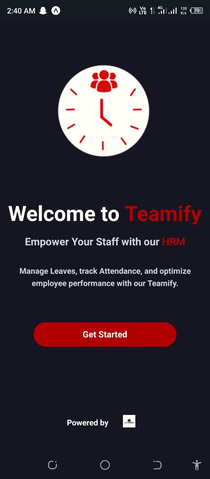 Intro Screen - Welcome and onboarding experience